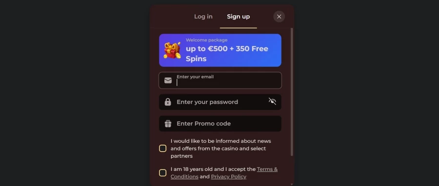 Vinci Spin Platební metody